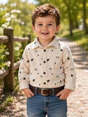 NWT Carter’s 2T Winter Corduroy Button Down Shirt Baby Toddler Boy